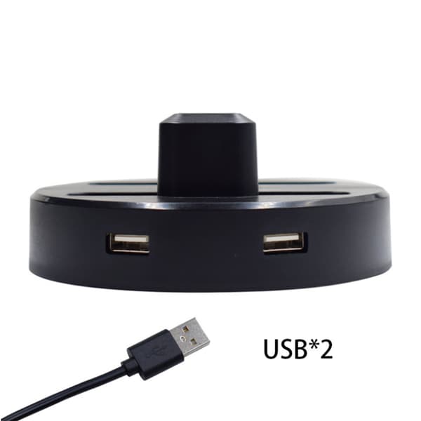 Multifunktionel oplader 4 Opladningsstation Dock til Nintendo Switch Controllere - Sort