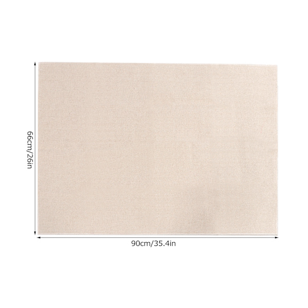 Dej Fad Klæde Måtte Bomuld og Linned Fermenteret Måtte til Brødbagningstilbehør, 66 x 90 cm