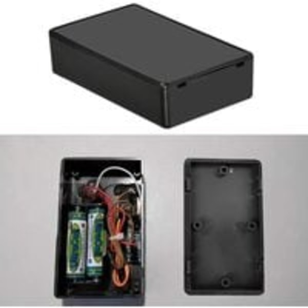 16 Stk. Projektkabinet, Elektronisk Projektkabinet, Elektronisk Samledåse, Elektronisk Plastkabinet til Elektroniske Projekter,
