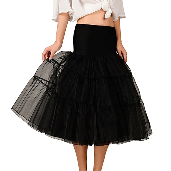 Kvinnors Tutu Kjolar 1950-talet Korta Vintage Underkjolar Bubble Balett Kjolar Tulle Halloween Kostym  Fest Jul Tutu Kjolar