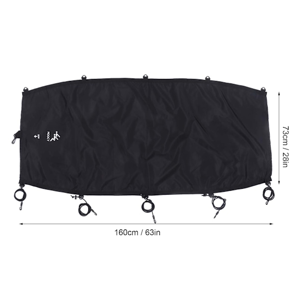 Kajak Cockpit Dækken Vandtæt Cockpit Cover Kajak Kano Cockpit Tilbehør til Bådsport L