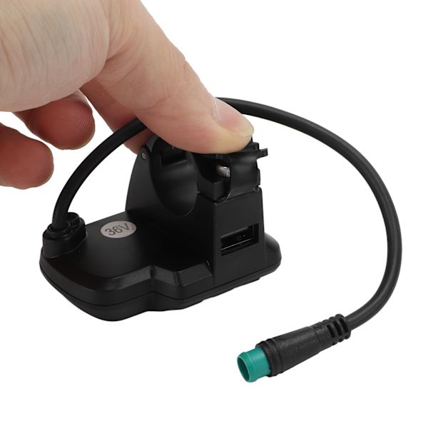 Elektrisk cykel EN06 LCD-displaymåler med USB-interface, hastighedsvisning til elcykel, mountainbike, scooter, vandtæt stik