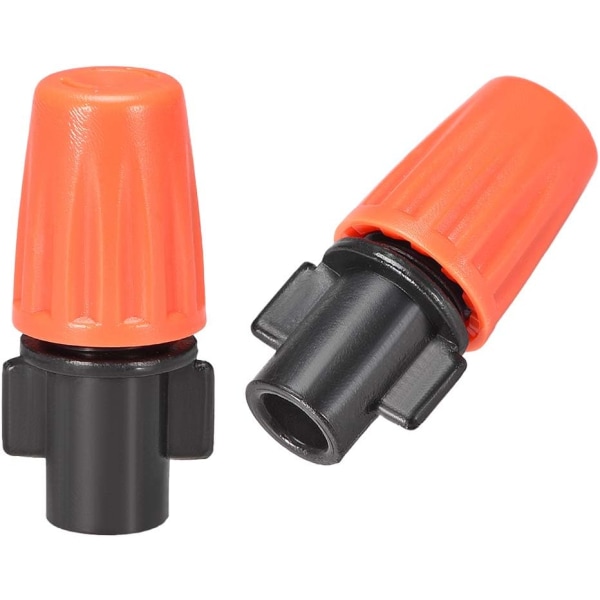 Justerbare 6mm Forstøvere Sprinkler PUlverisator Vanding 15 Stk