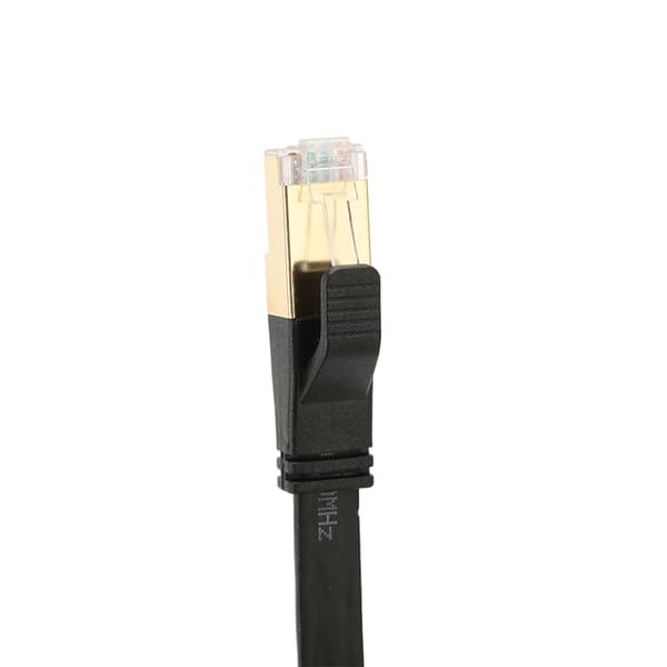 Cat 8 Ethernet Kabel 40Gbps 2000Mhz RJ45 Han Interface 0.5 meter/19.7in Ethernet Ledning til PS5 til Router