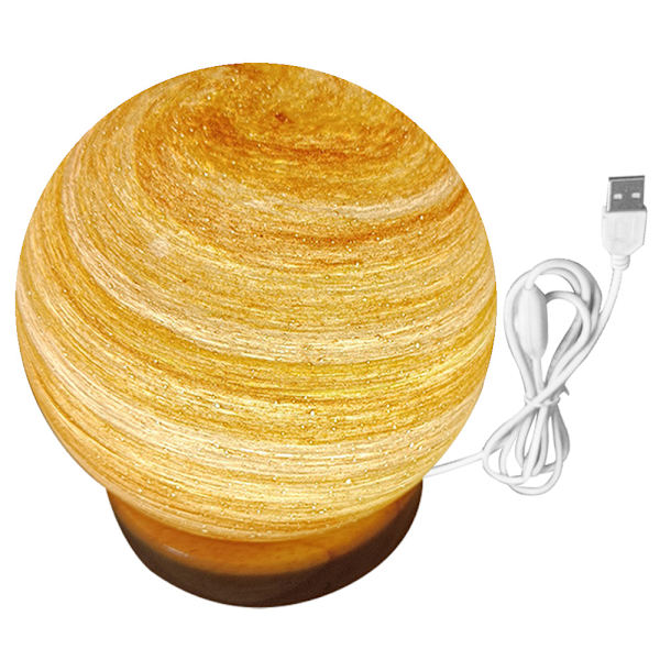 Planetlampa Solnedgång bordslampa Atmosfär Regnbågslampa Vandrande planet nattlampa Sänglampa