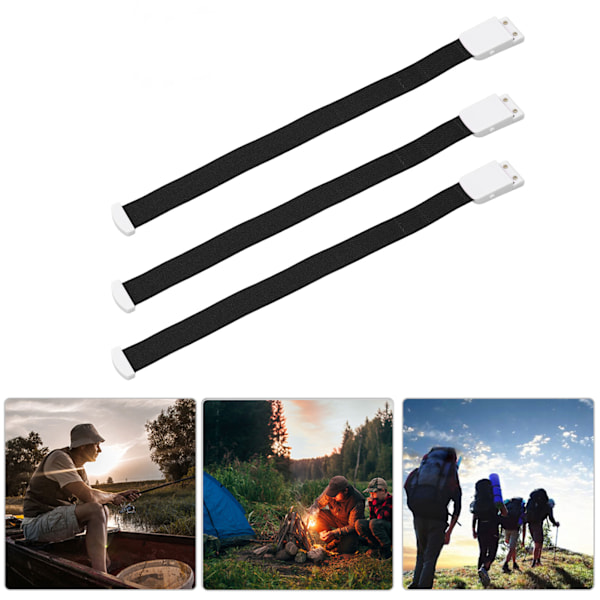 3PCS Tourniquets Nödläges Tourniquet Första Hjälpen Livräddande Hemorragi Kontroll Hög Elasticitet Nöd Tourniquet Svart