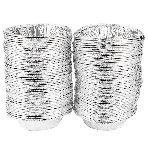100 st Non-stick Äggtarteform Muffins Kakor Plåt Form Fodral Kopp Kök Bakverktyg