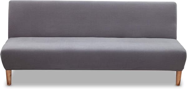 Heltäckande sofföverdrag - Mörkgrå Stor (passar 190-230 cm lång)
