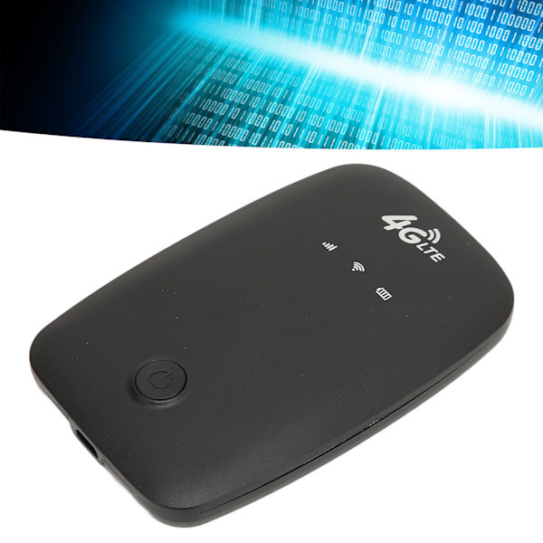 4G mobil WiFi-hotspot SIM-kortplats 2100mAh batteri bärbar 4G WiFi-router för bilanvändare affärsresenärer