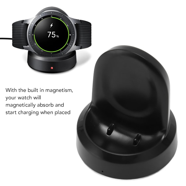 Smart Watch Oplader Bærbar Opladningsstation til Samsung Galaxy Watch R810 R800