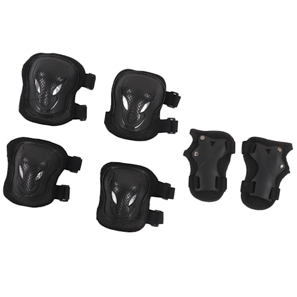 Barn och vuxna sport skyddsutrustning set knä armbågsskydd handledsskydd för rullskridskoåkning 6 år gammal