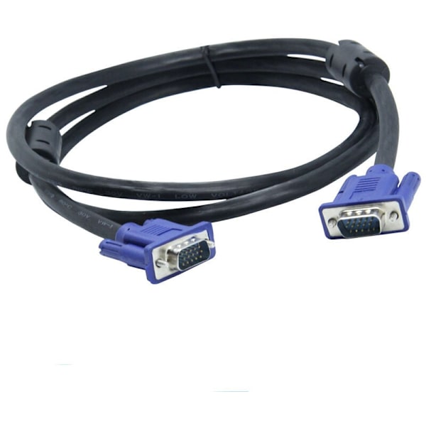 VGA till VGA-kabel för datorskärm, hane till hane (1,8 m), Lonvrèe