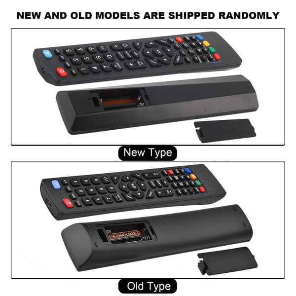Universell smart-TV-fjärrkontroll för Alba Bush Technika/Blaupunkt SHARP/E Motion
