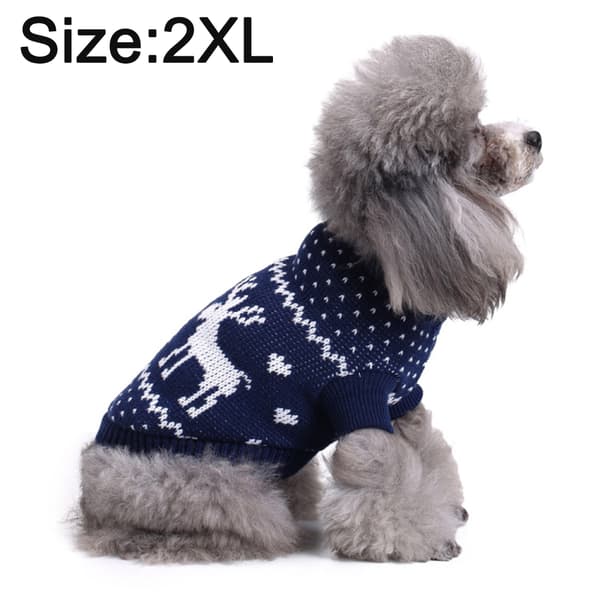 Halloween kæledyrstøj sweater vinter varm behagelig hundesweater