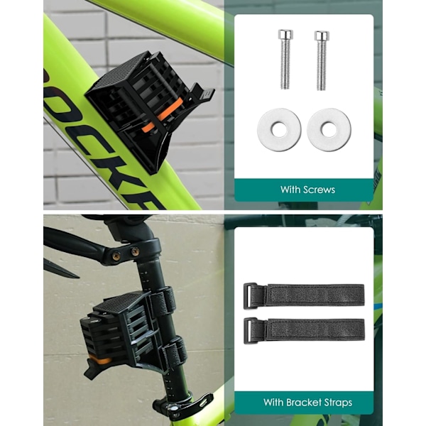 Antivol velo, cadenas antivol pliable haute sécurité de 78 cm de long, antivol velo electrique avec support et 3 clés, antivol de vélo pour VTT,