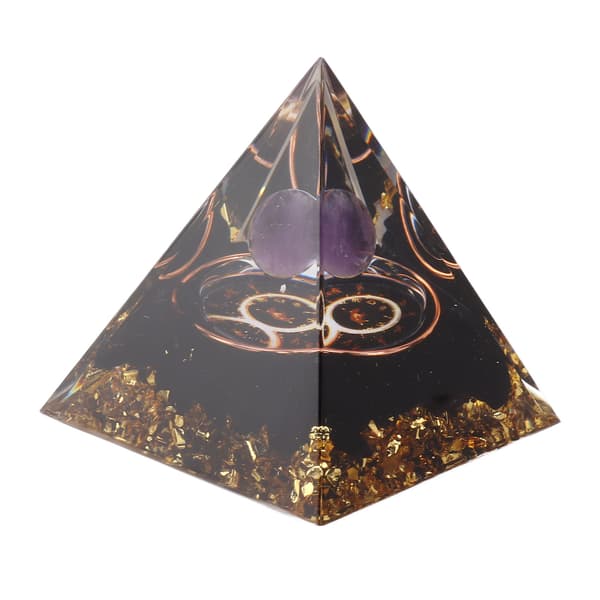 5 cm Pyramide Healing Krystal Pyramide Meditation Organisk Sten Pyramide Chakra Zodiac Energi Generator Taurus