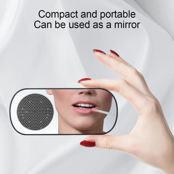 Herätyskello lapsille, digitaalinen herätyskello, peilikello, USB-portti