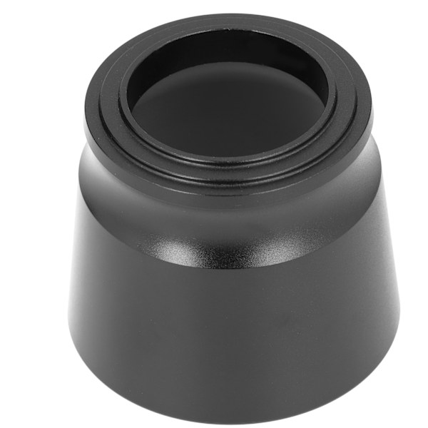 304 Rustfrit Stål Kaffedoseringsring Pulvermodtagerbeholder Kaffetilbehør 58mm Sort