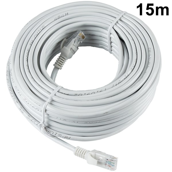 Udendørs Ethernet-kabel, Cat5 Udendørs Ethernet-kabel Vandtæt Ethernet-kabel Højhastigheds LAN-netværks patchkabel med forgyldt RJ45-stik