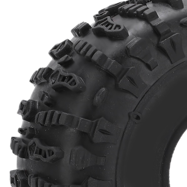 2.2 Tommer RC Gummidæk Slidstærke Holdbare RC Dæk til SCX10 1/10 RC og 2.2 Tommer Fælge