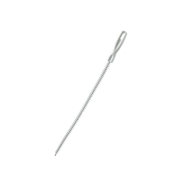 Diskborste, Plast, 45 cm, Grå