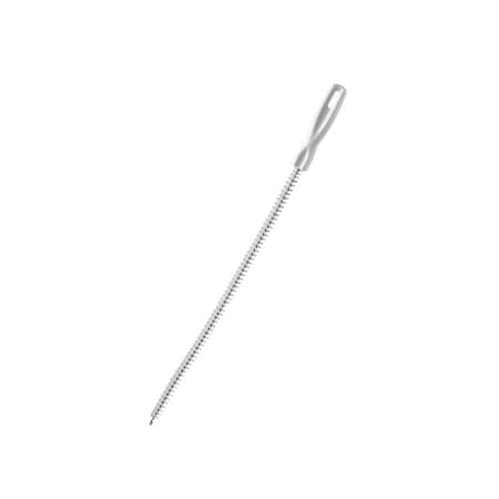 Vaskavløpsbørste, Plast, 45 cm, Grå