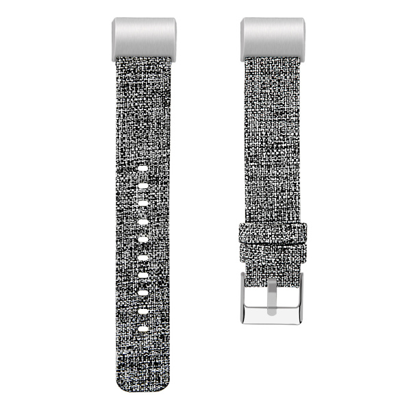 Canvas Klokkereim Myk Pustende Vaskbar Mote Klokkereim Passer for Fitbit Charge2