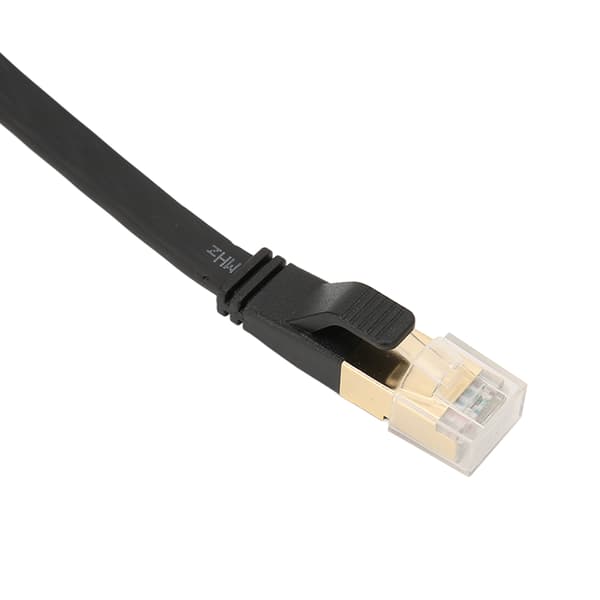 Cat 8 Ethernet Kabel 40Gbps 2000Mhz RJ45 Han Interface 0.5 meter/19.7in Ethernet Ledning til PS5 til Router