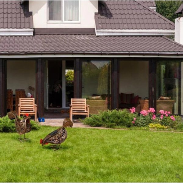 Solar Høne - X1-Udendørs Solar Dyrelamper
