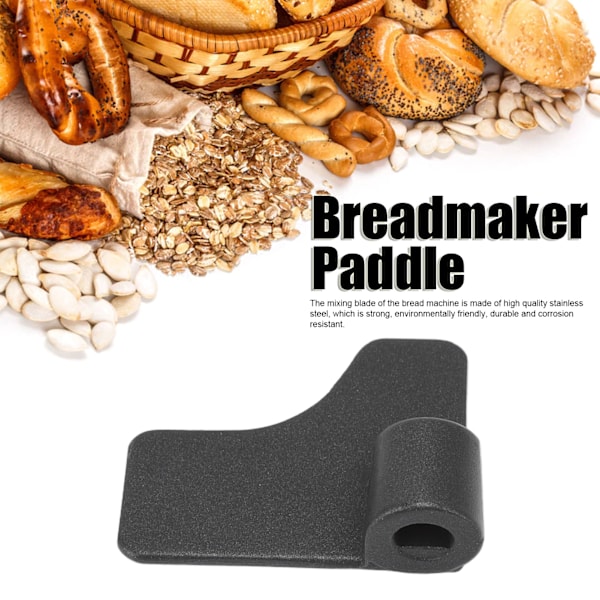 Brødmaskine Padle Non-Stick Rustfrit Stål Brødbagemaskine Blandingsblad Udskiftningsdel til Hjemmekøkken 5,7x4,4cm / 2,2x1,7in