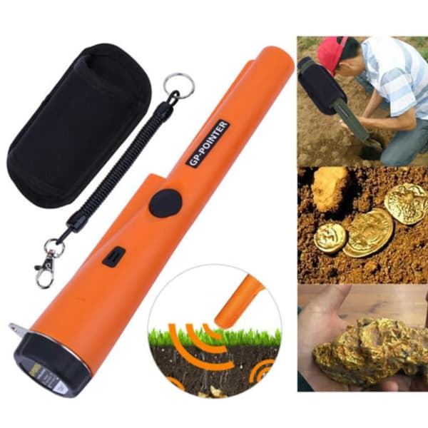 1 stk Metalldetektor GP-POINTER Pin Pointer Probe Vanntett Gull Pinpointer