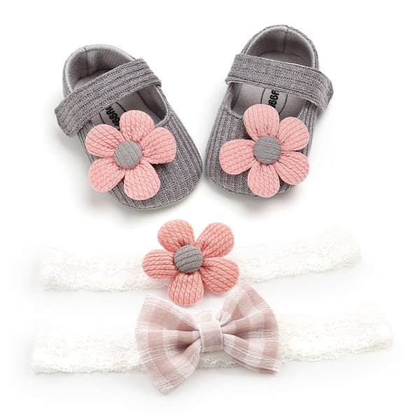 Spædbørn Baby Drenge Piger Slippers Cozy Fleece Støvler Blød Bund Varme Tegneserie Sokker Nyfødt Vugge Sko