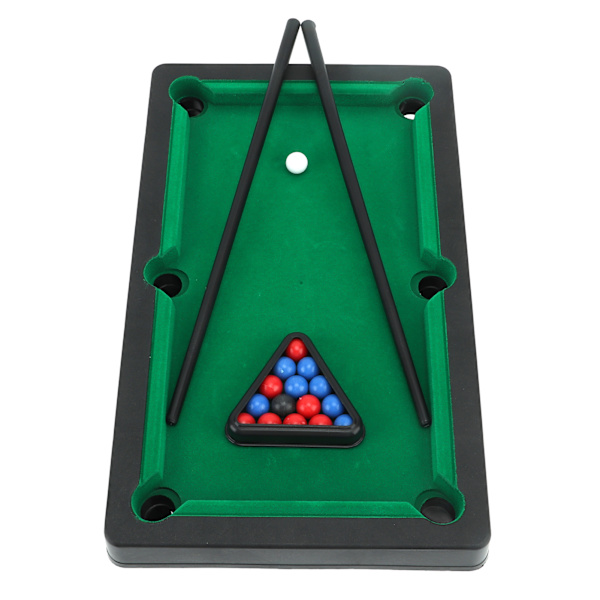 Mini Poolbord Interaktiv Simulation Miniature Billard Pool Spillesæt til Skrivebordsdekoration Ornament