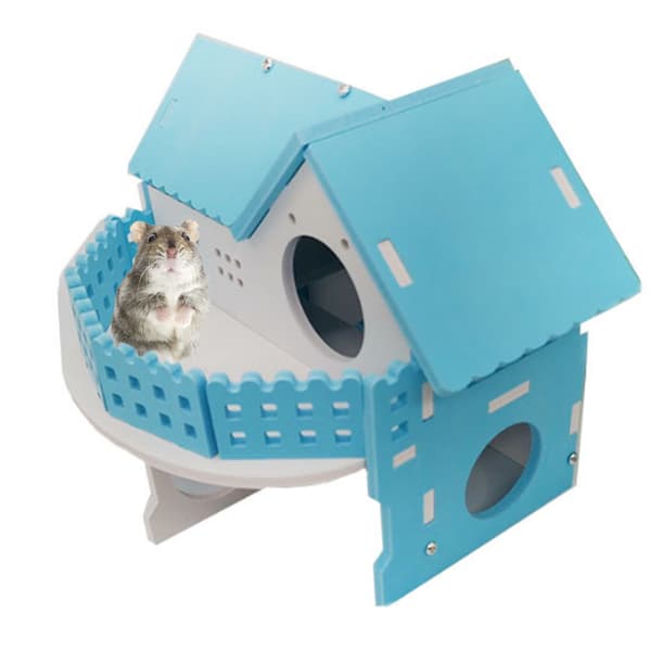 Hamster Hideout, Saml Hamster Hut Villa, Bur Dekoration Tilbehør, Legetøj Til Hamster Hamster Soveværelse