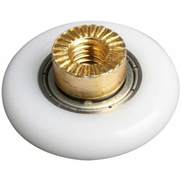 4 Duschhjul Rullhjul för Skjutdörrar Ersättningshjul (20mm)