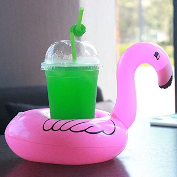 Puhallettavat juomatelineet, yksisarvinen flamingo palmu saari hedelmä 3 kpl