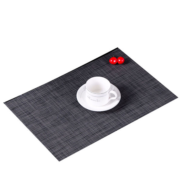 Underlägg, set med 8 värmebeständiga underlägg, fläckbeständiga, halkfria underlägg för köksbord, tvättbara, hållbara PVC-bordsmattor