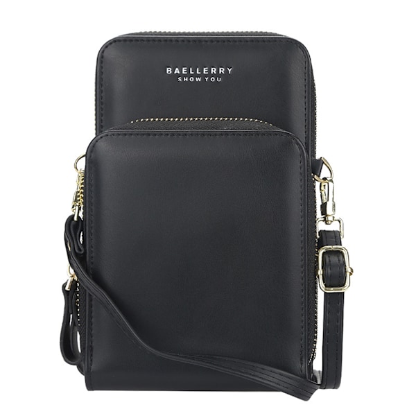 Klein Handy Umhängetasche,Damen Kleine Umhängetasche,PU Leder Crossbody Schultertasche Reisepass Handytasche mit Kartenschlitz Verstellbar