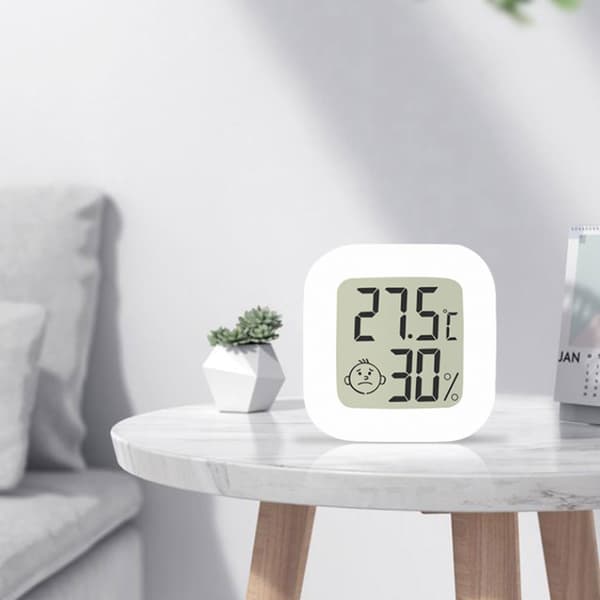 Indendørs termometer 2-pak, fugtighedsmåler digital hygrometer rumtermometer