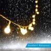 Udendørs camping ambient lys usb bod camping dekoration led farvelys