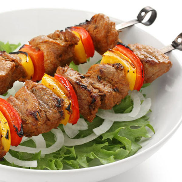 Rdeghly 10 stk. BBQ Grillning Madlavning Lange Grillspyd i Rustfrit Stål Kabob Kebab Flade Spyd Nåle Nye, BBQ Spyd, Flade Spyd i Rustfrit Stål