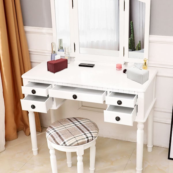 Servietboks Cover, Moderne Dekorativt Læder Rektangulær Servietboks Etui Organizer Holder til Toiletbord, Natborde, Stue, Kontor