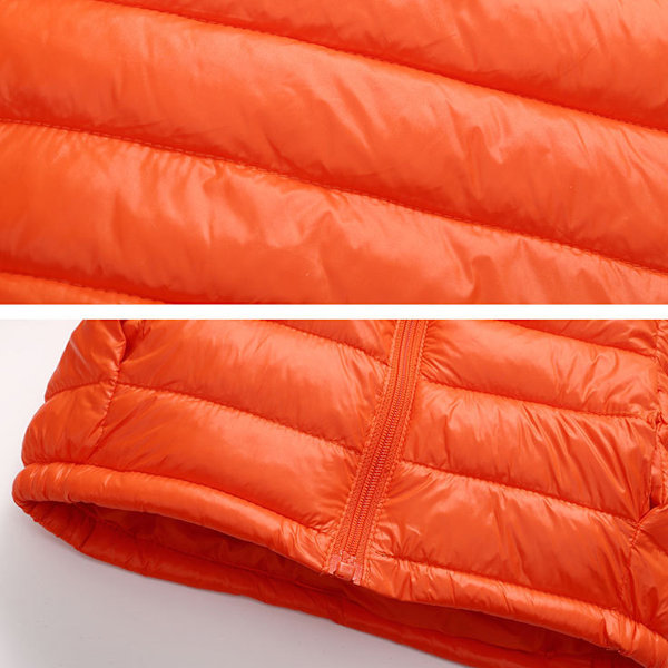 Barn Vinter Solid Lättvikt Jackor Flickor och Pojkar Packable Hooded Puffer Jacket 0-14 År