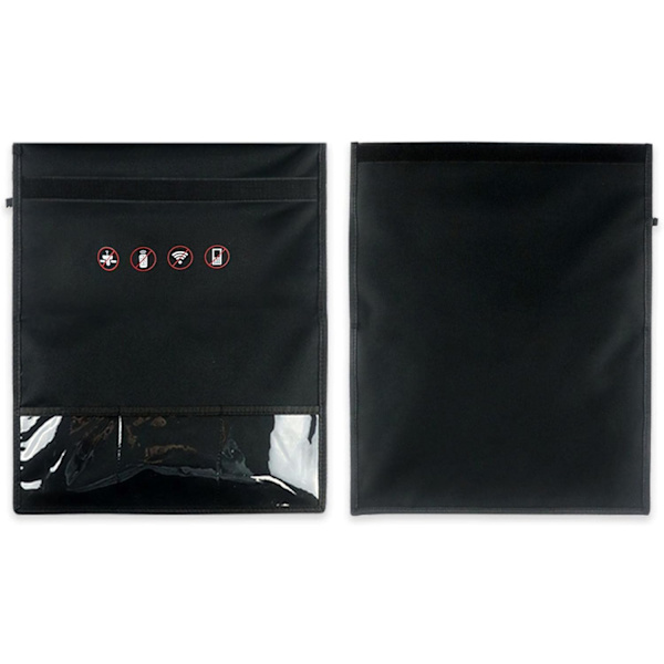 Signal Blocking Bag – Faraday Pouch för Signal Blocking Device – Faraday Cage Protection för Laptop, Tablet, Bilnycklar, Stor Faraday Bag för Bil