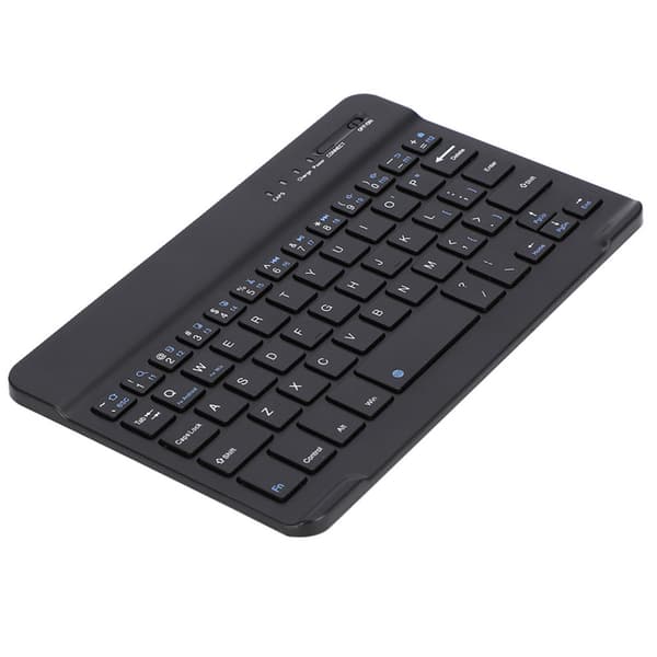 Slankt Lett Trådløst Bluetooth-tastatur for Android IOS WIN Svart