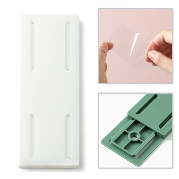 Borrfritt förlängningsblock väggfäste fixator - Lätt att installera skjutdesign - för hem, kök