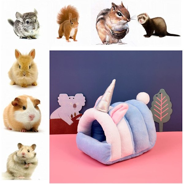 Mjuk grotta marsvin smådjursbädd hamster myshängmatta smådjursgrotta mysgrotta hängmatta för chinchilla igge burtillbehör räddningsråtta