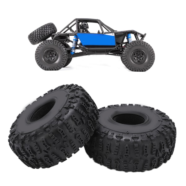 2.2 Tuuman RC Kumirenkaat Kulutusta Kestävät Kestävät RC Renkaat SCX10 1/10 RC:lle ja 2.2 Tuuman Vanteille