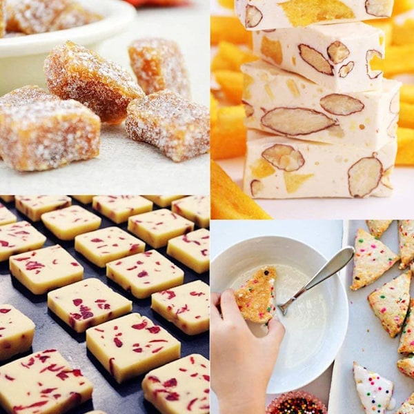Mini Geometrisk Formet Kakekjeks Utstikkersett 24 Hjerte Trekant Rund Liten Sirkel Baking Rustfrie Stålformer