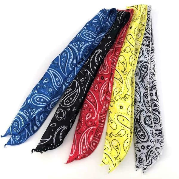 Retro Hårbøyler med Ståltråd - Rockabilly Sommer Hode Skjerf Hode Wrap Bånd. (1 stk)